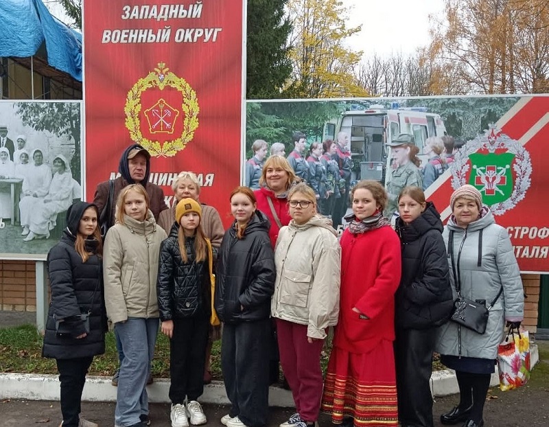 Концерт в военном госпитале.